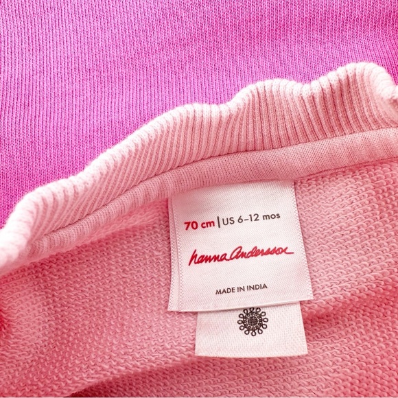 Hanna Andersson Bundle Overall Sweatshirt Sweatpants Set - Picture 6 of 8